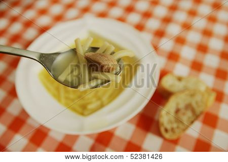 Noddles soup