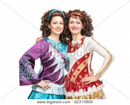 Happy Irish Dancers