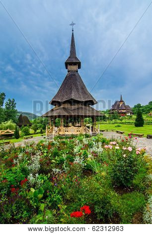 Barsana monastery complex in Maramures