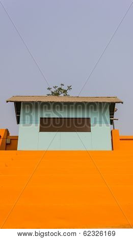 Hut And Sky