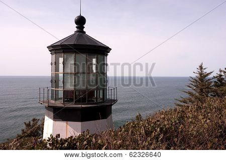 Cape Mears Lighthouse Pacific West Coast Oregon United States