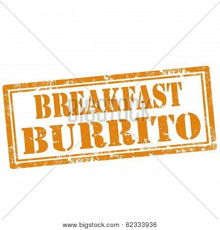 Breakfast Burrito-stamp