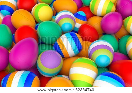 Colorful Easter Eggs