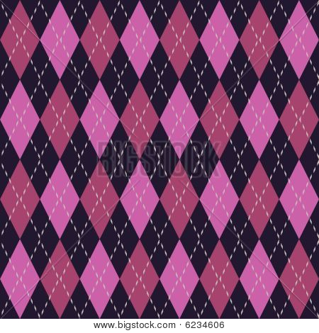 Argyle Bezešvé Pattern