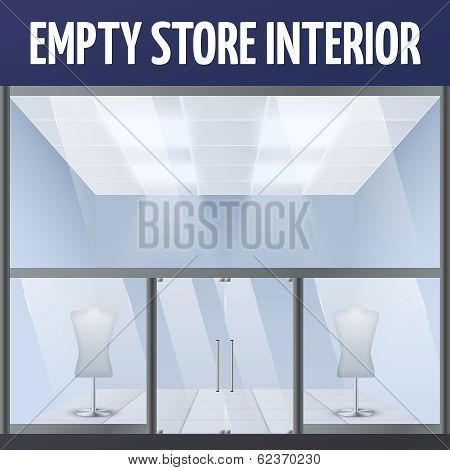 Empty story interior
