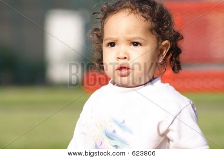 Una niña