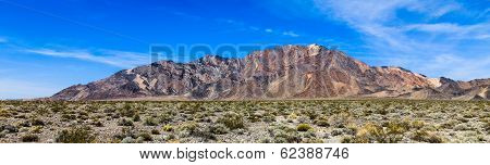 Colorful Mountains In Death Valley