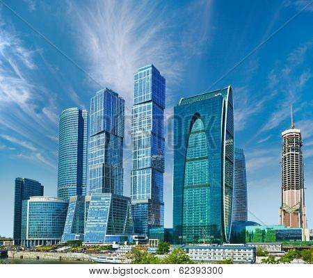 Business Center With Skyscrapers - Moscow City, Russia