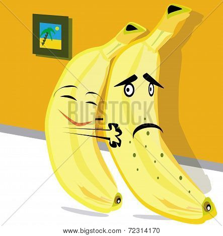 Pair Of Bananas.