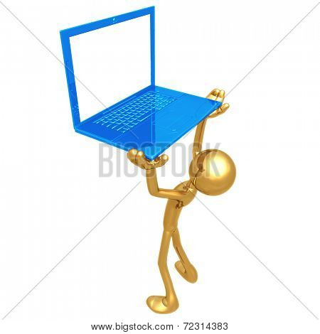 Holding Ultra Thin Laptop Frame
