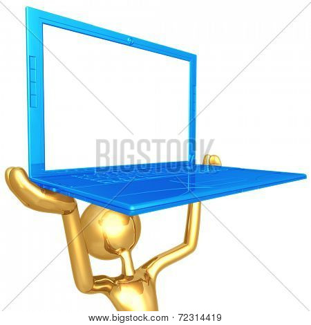 Holding Ultra Thin Laptop Frame