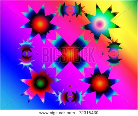 Varicolored Shapes