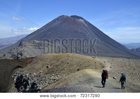 Ngauruhoe Volcano Hiking, New Zealand