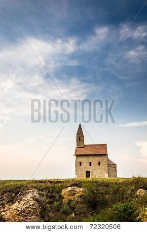 Old Roman Church In Drazovce, Slovakia