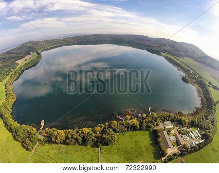Aerial View On Laacher See