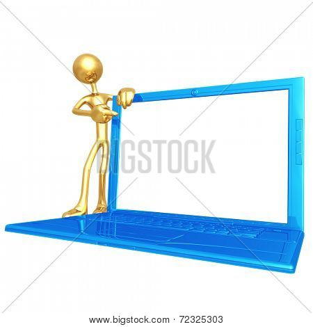 Ultra Thin Laptop Presenter
