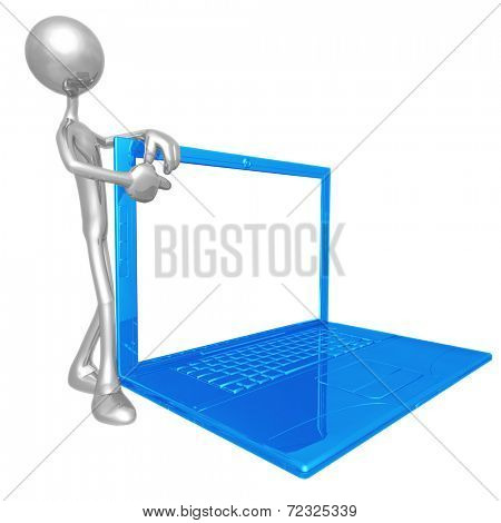 Ultra Thin Laptop Presenter