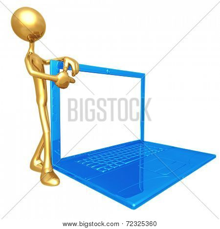 Ultra Thin Laptop Presenter