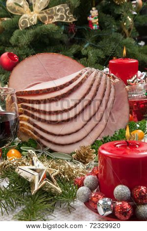 Christmas Glazed Ham