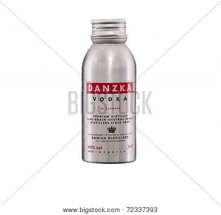 Miniature Bottle Of Danzka Vodka