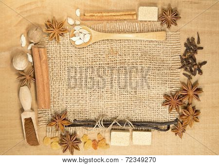 Spices Background