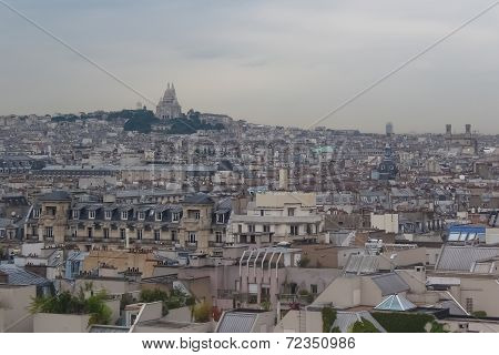 The Sacre Ceure Cathedral In Paris