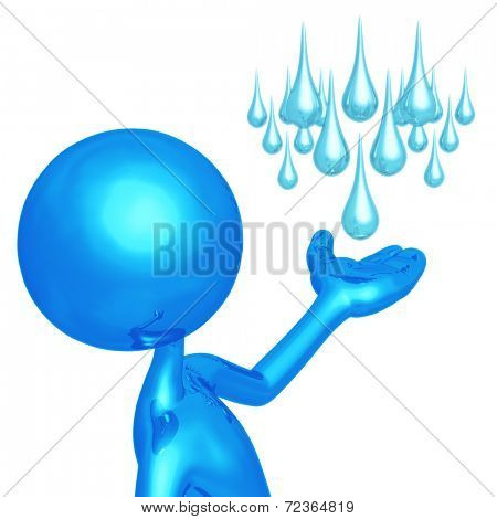 Weather Presenter Rain