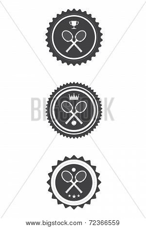 Tennis Badges