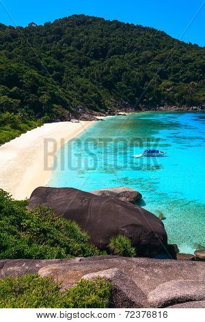 Bay, Beach, Turquoise Water, Boat,