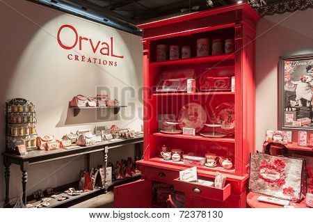 Furniture On Display At Homi, Home International Show In Milan, Italy