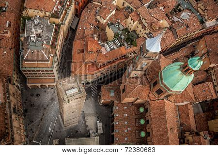 Bologna From Asinelli Tower