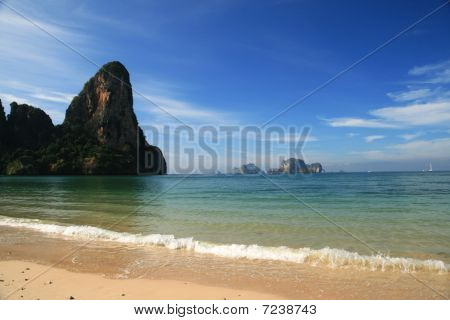 A Railay Beach, Thaiföld