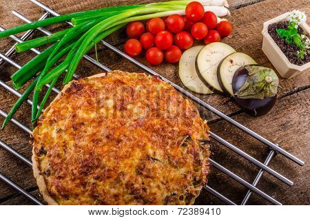 French Quiche Vegetarian