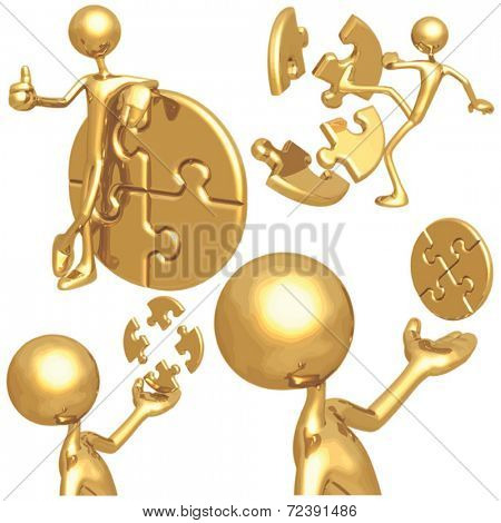 Gold Figures