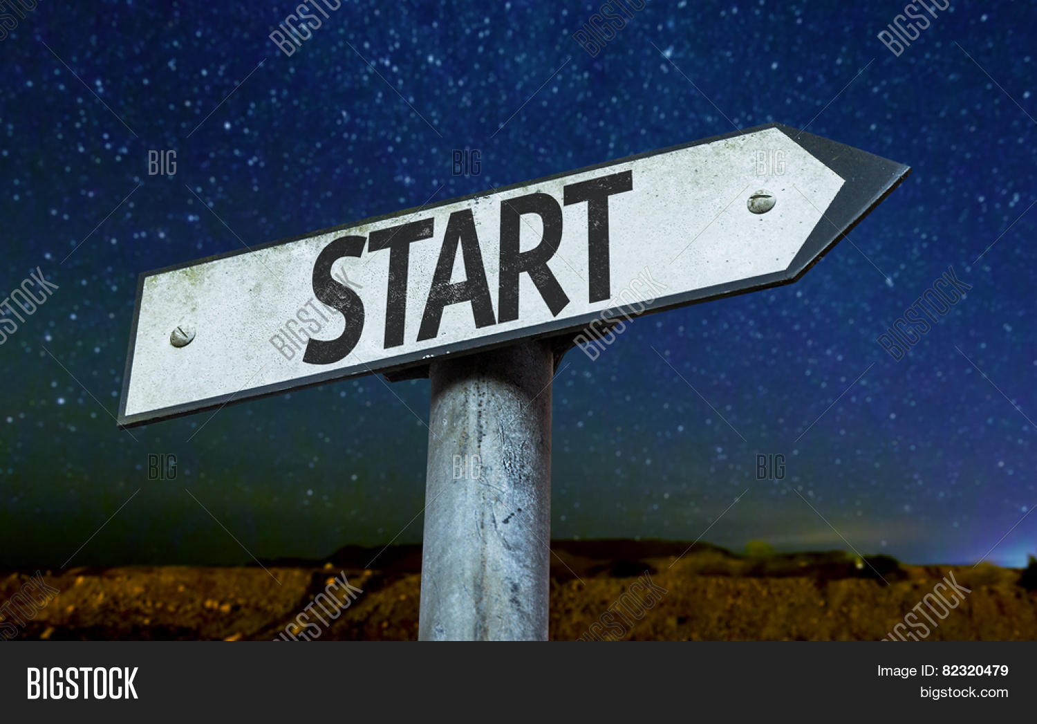 Start Sign 图片和照片（免费试用） | Bigstock