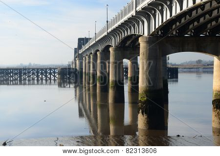 Beneath Kincardine Bridge