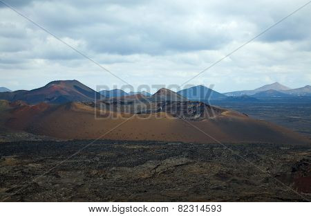 Timanfaya National Park , Parque Nacional De Timanfaya, Entirely Volcanic Landscape