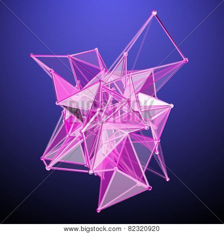 3D Polygonal Abstract Design