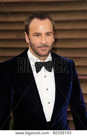 WEST HOLLYWOOD - MAR 2:: Tom Ford at the 2014 Vanity Fair Oscar Party on March 2, 2014 in West Hollywood, California