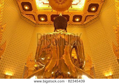 Back Of Golden Buddha