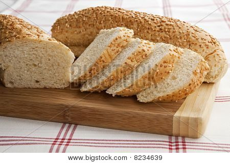 Skære sesam Baguette.