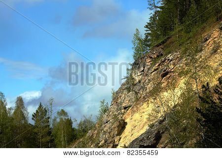 rocky slope