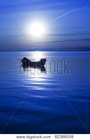 under the moonlight