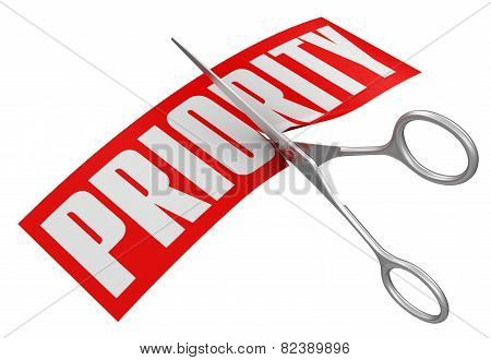 Scissors and Priority (clipping path included)
