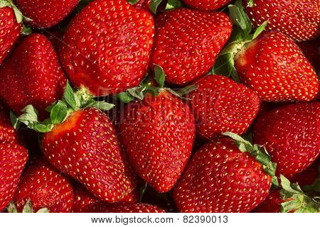 ripe strawberries