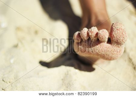 Barefoot On The Beach