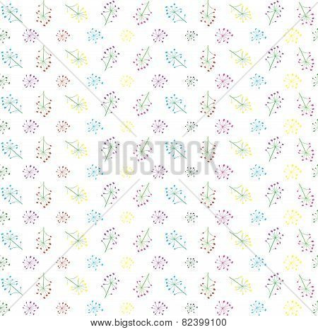 Flower seamless texture