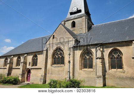 France, The Picturesque Village Of  Boury En Vexin