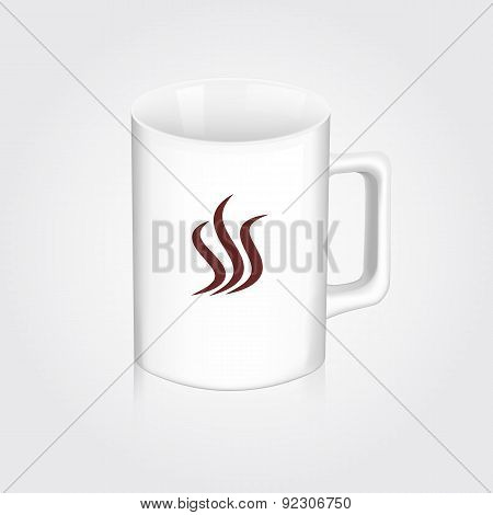 White cup