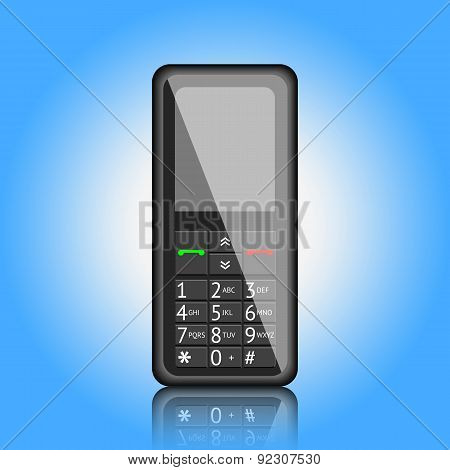 Mobile phone, vector illustration